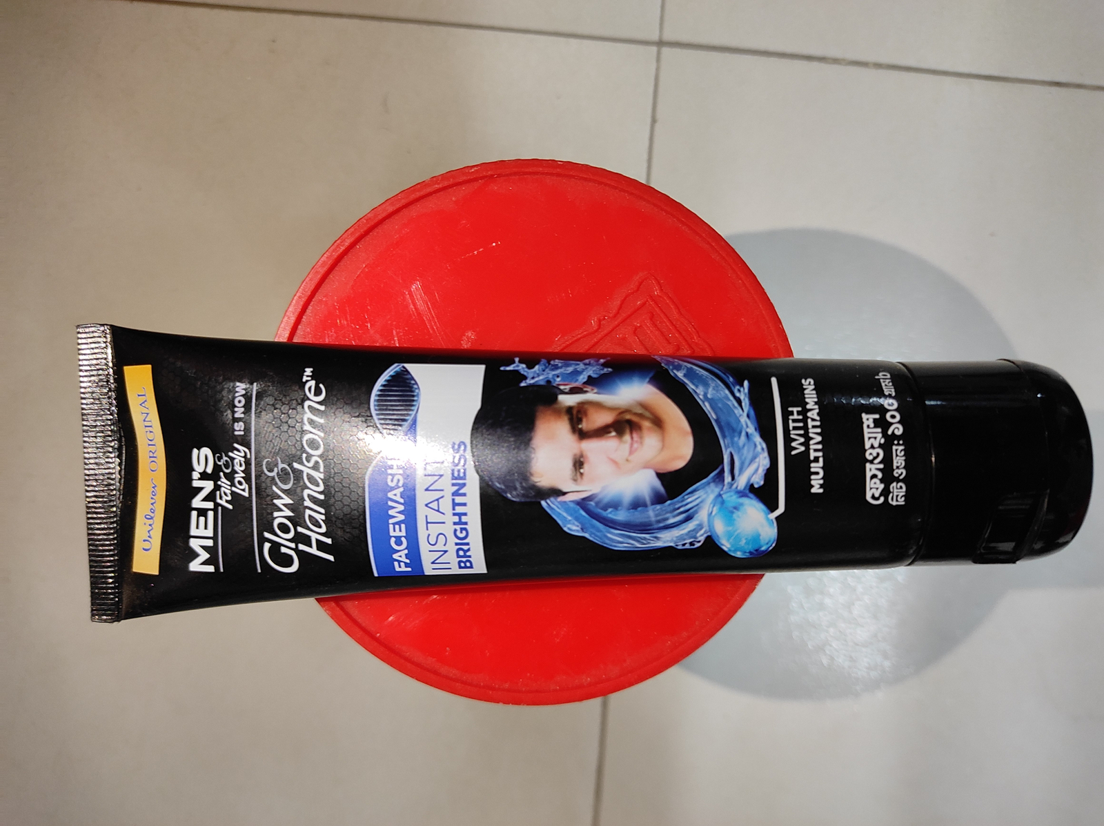 Glowing Men's Glow & Handsome Instant Brightness Face Wash// Mens Glow and lovely