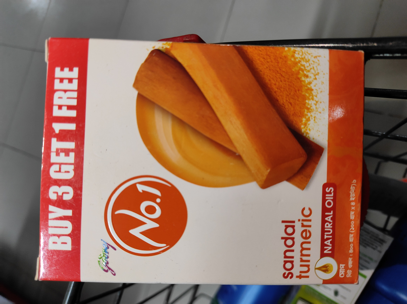 Godrej No.1 Sandal Soap 150 gm
