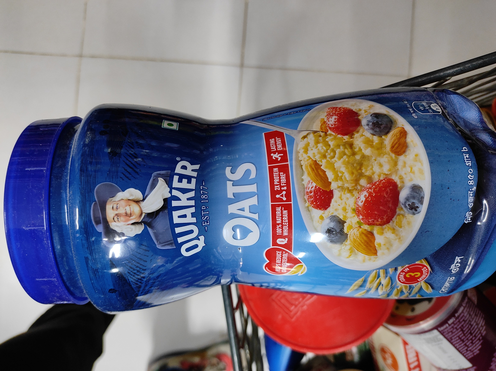 Quaker Oats Jar (450 gm) 380 .00৳