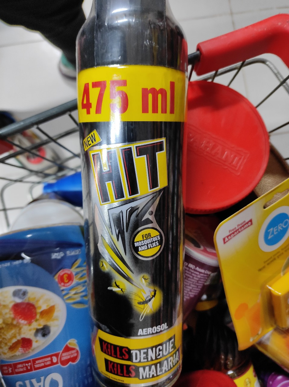 Black Hit Anti Mosquito Aerosol Spray 475ml