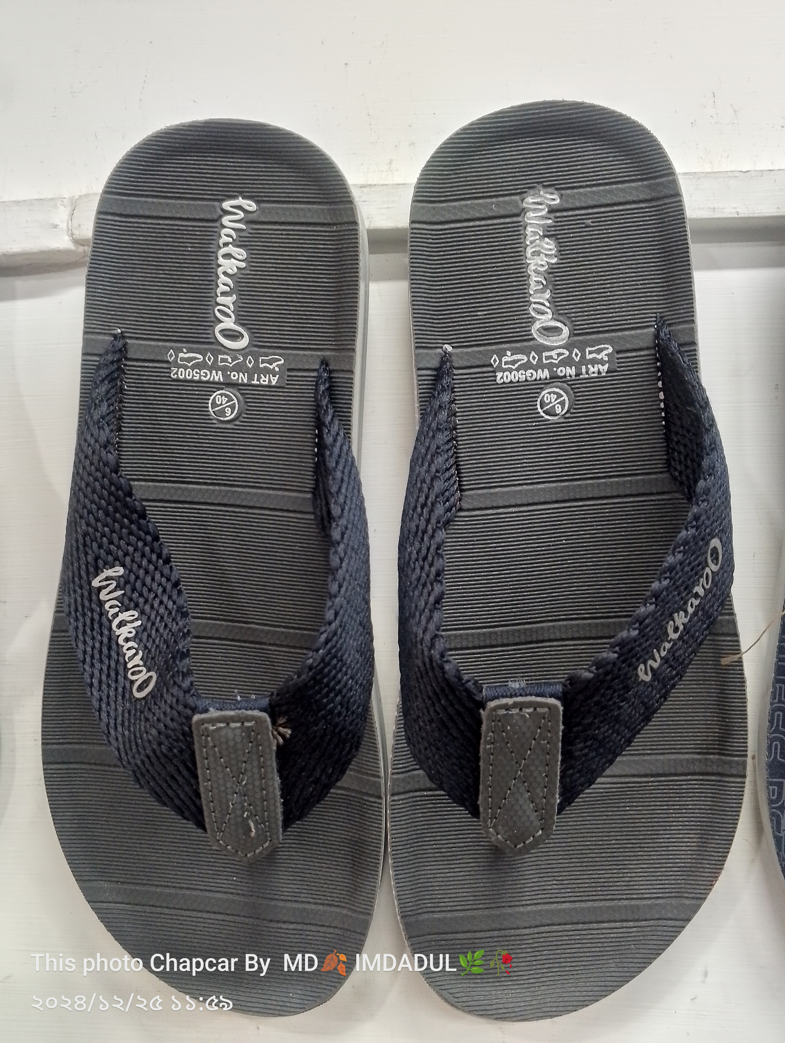 Leather Daily wear Walkaroo Mens Sandals