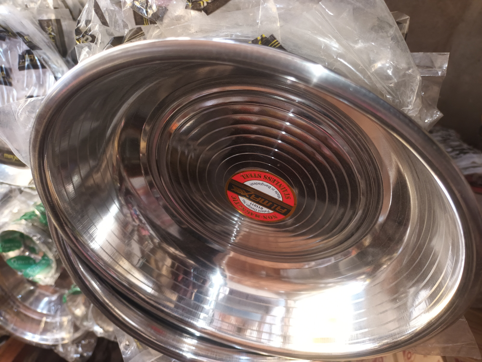 Stainless Steel Lunch /  Table Silver Plates