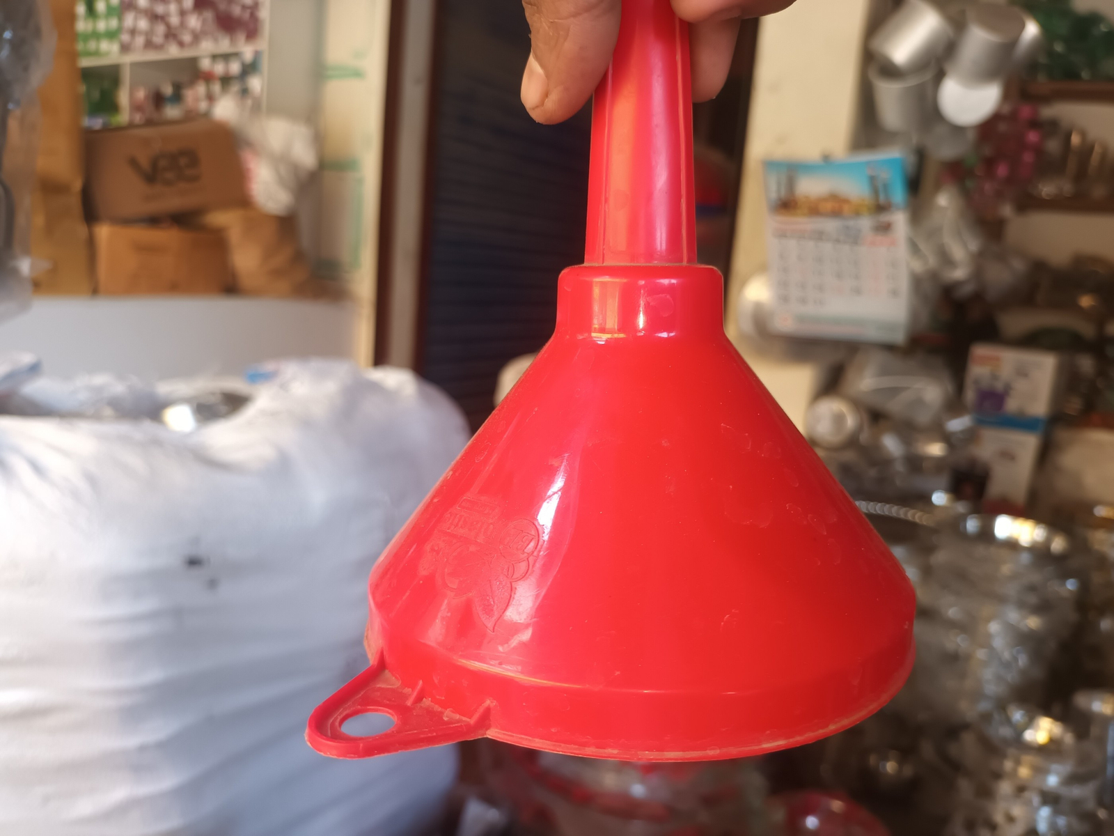 32cm Water leakage refueling funnel thickened industrial funnel plastic funnel