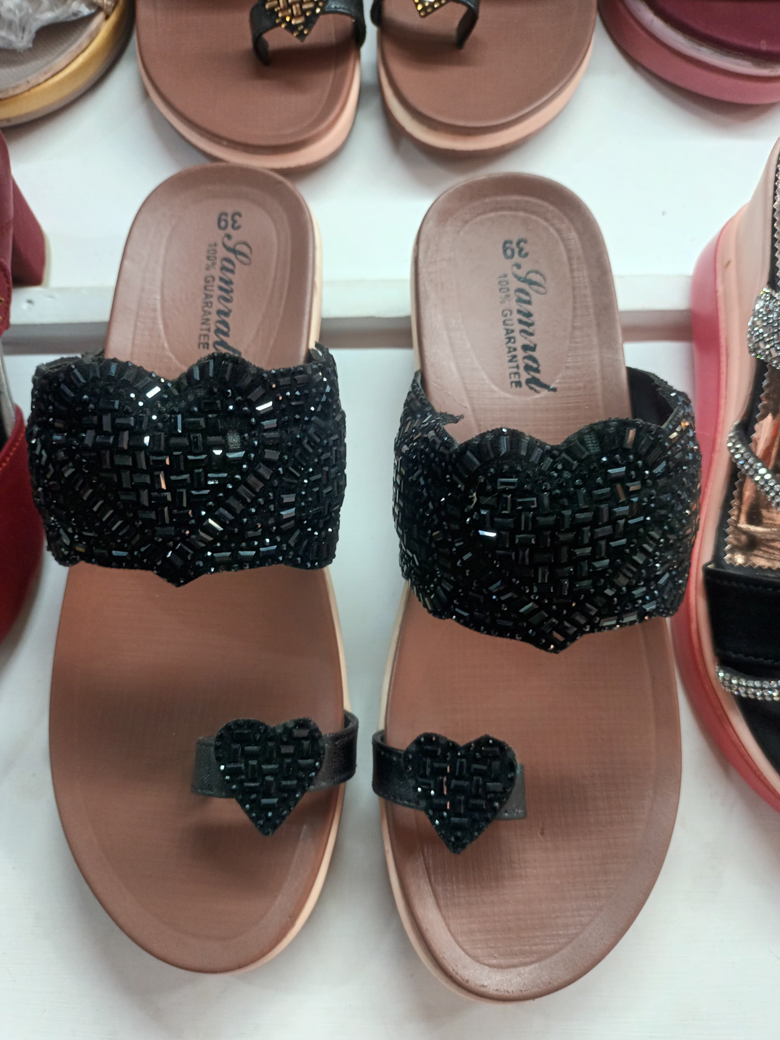 Color Flat Belt Sandals for Women