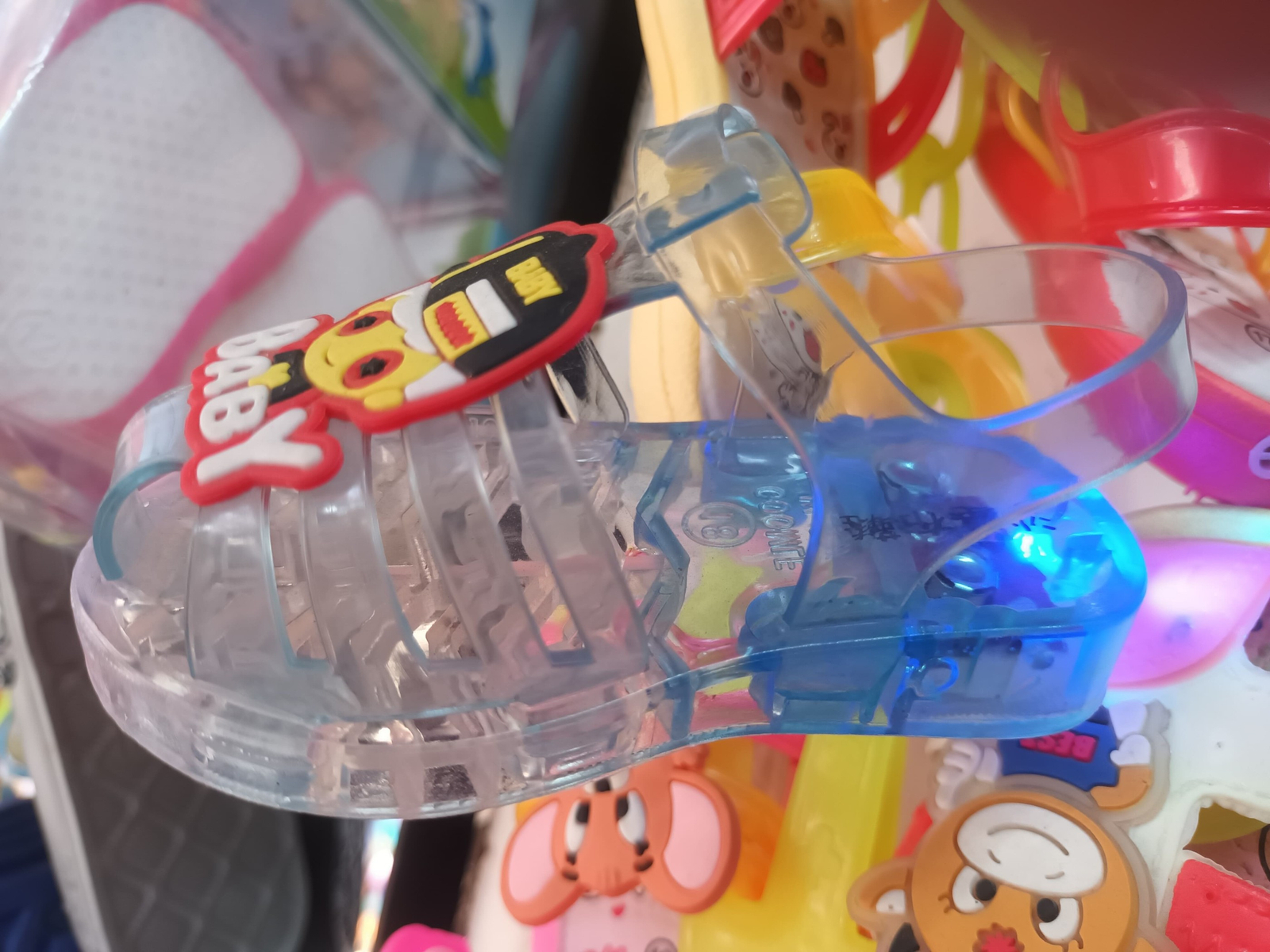 cartoon Open toe sandals for kids